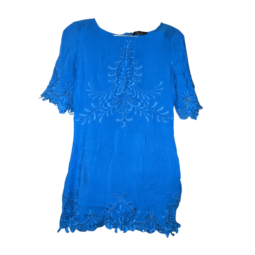Honey Punch Vibrant Blue Dress Size Small